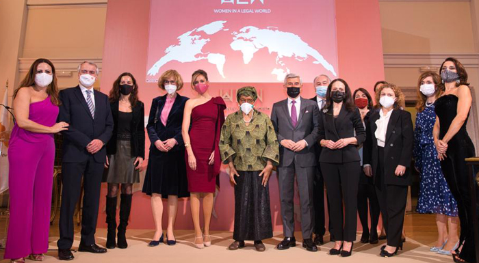 Foto de familia de los III premios WLW