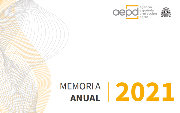 Memoria 2021 AEPD