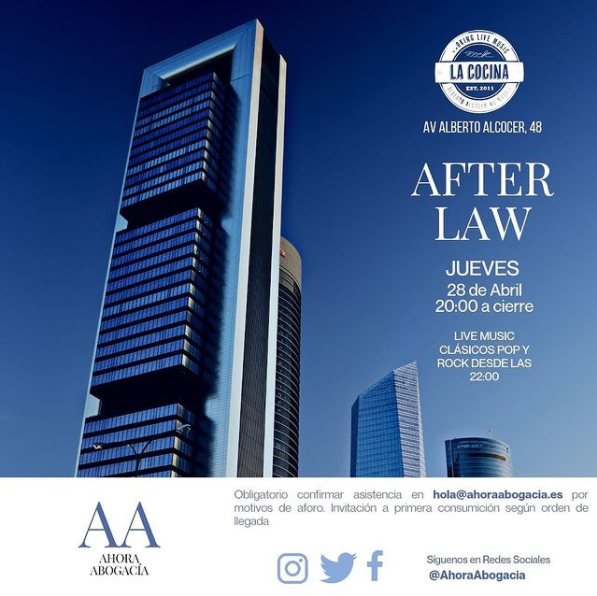 after work de Ahora Abogacía