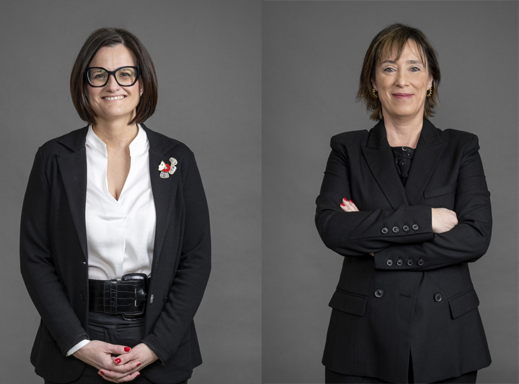 Carmen Sánchez y María Alonso