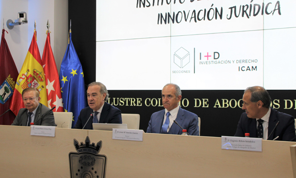 Javier Orduña. José María Alonso, Jesús Sánchez y Eugenio Ribón