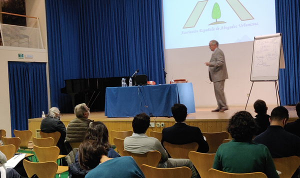 José María García Gutiérrez, Abogado Urbanista y Presidente de la Asociación que inaugura el Curso