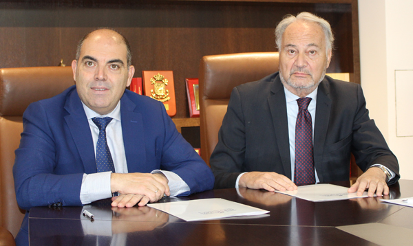 Lorenzo Amor, presidente de ATA, y Juan Carlos Estévez, presidente de CGPE