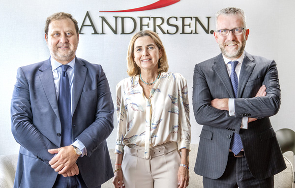 Íñigo Rodríguez-Sastre, Carmen March y José Vicente Morote