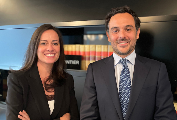 Lucía González y Jorge Perujo