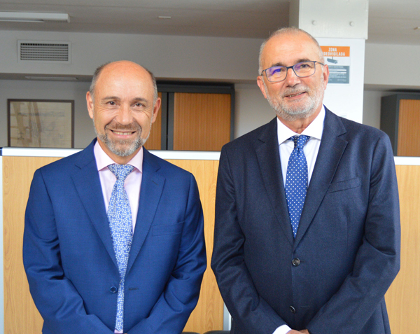 Miguel Céspedes, socio director de ETL Global Mallorca y Bartomeu Pizà, socio de PIZA ASSESSORIA FISCAL