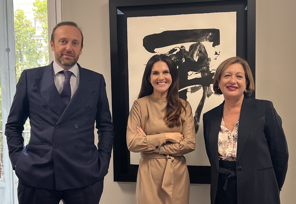 Miguel Cases, Marta González-Llera y Araceli Leyva