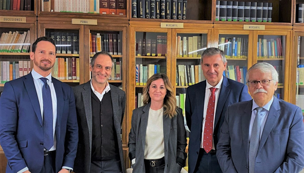 Rafael Aguilera, Juan Antonio Lascuraín, Berta Aguinaga, Fernando Lacasa, Bernardo Del Rosal