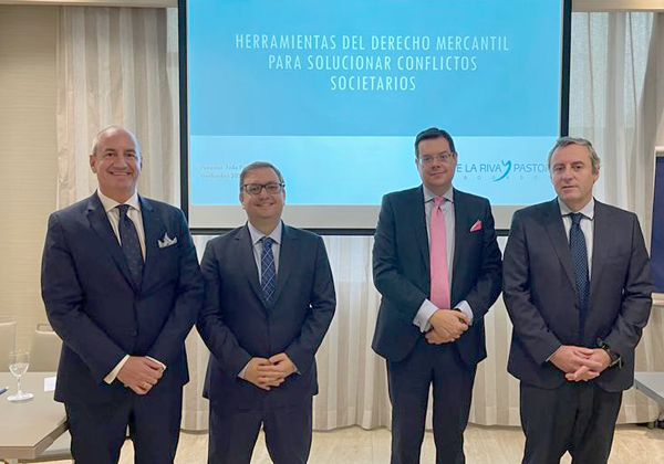 Álvaro Martínez Pena, Juan Antonio Frago, Ignacio de la Riva y Félix Pastor