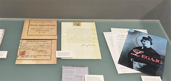 exposición sobre Ascensión Chirivella