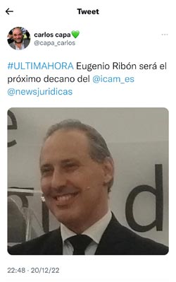 Tweet de Carlos Capa