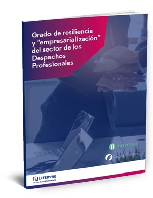 Grado de resiliencia y “empresarialización” del sector de los Despachos Profesionales