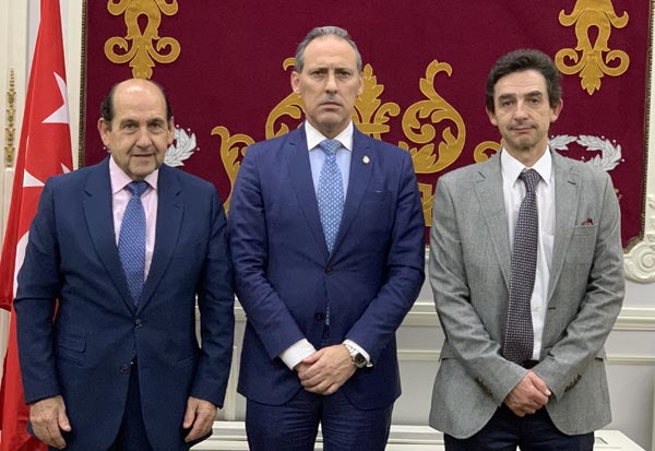 José Palazuelos Morlanés, Eugenio Ribón y Juan Manuel Ávila de Encío