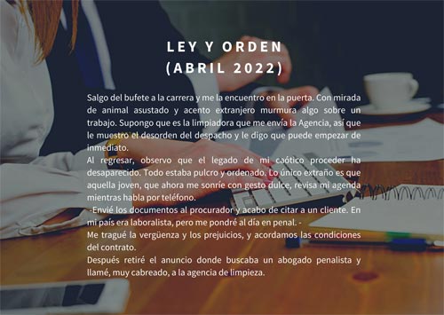 Concurso de Microrrelatos sobre Abogados