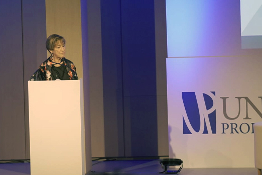 Victoria Ortega, presidente de la Unión Profesional