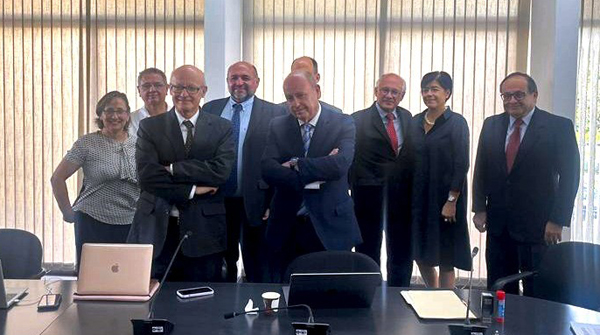 José Antonio Pacheco, Presidente de la Junta Directiva de Master Lex, junto a Salvador Vives López, Director de Tirant lo Blanch