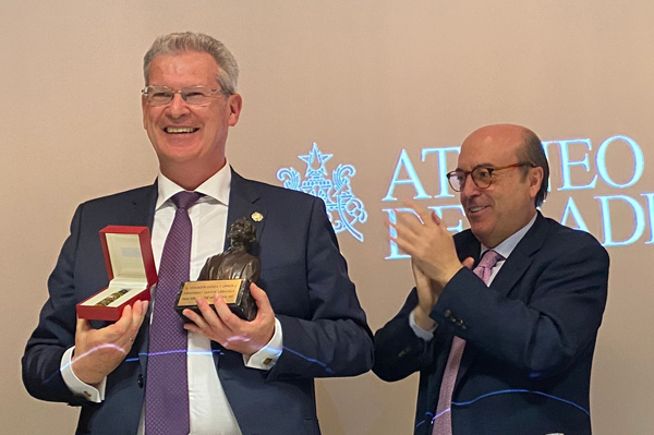 Fernando Santos Urbaneja y Mariano Herrador