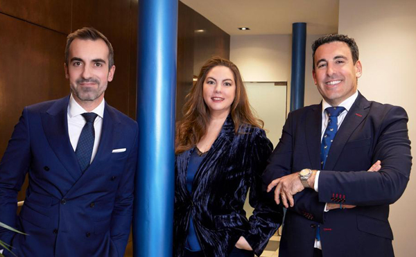 Juan Jiménez, Mamen Yus y Javier Moreno