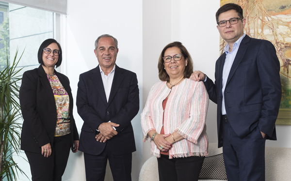 Núria Salgado (fundadora Settledown), Josep Maria Puente (Socio del Área Laboral en Morison ACPM), María Forteza y Eduard Vidal (también fundadores de Settledown)