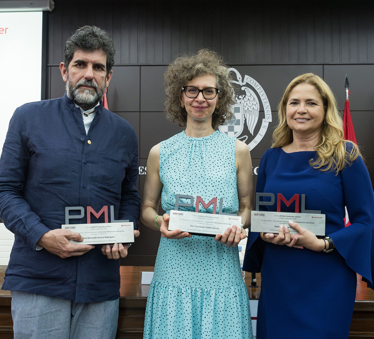 Bernardo García Rodríguez, Laura Valdés y Rosa Zarza Jimeno