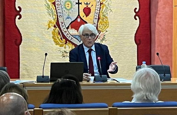 El decano de la Abogacía de Málaga, Salvador González