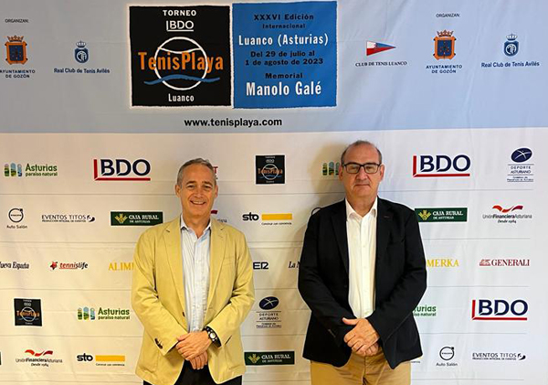 Carlos García, socio de BDO, a la derecha, Carlos Sotillos, presidente de BDO en España