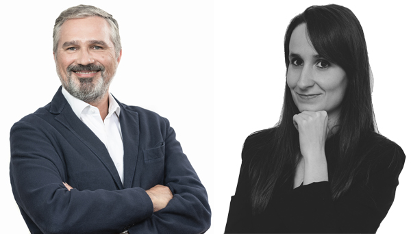 Santiago Mediano y Elen Irazabal