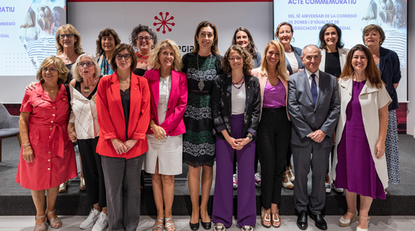 quinto aniversario de la Comisión de Mujeres y de Igualdad