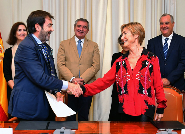 Vicente Guilarte y Victoria Ortega