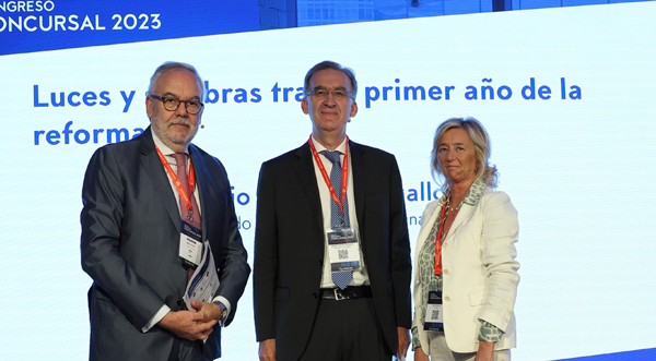 Juan Pujol, Ignacio Sancho Gargallo y María Enciso