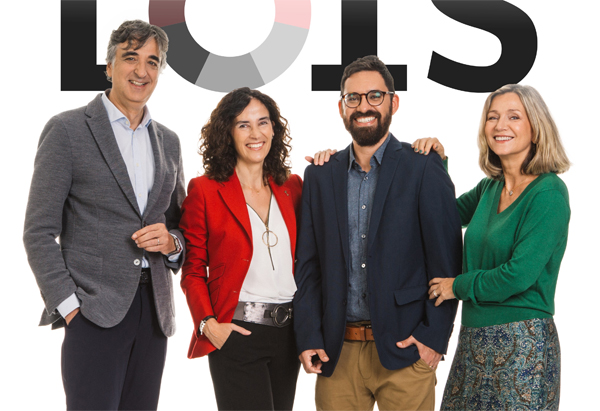 Jordi Estalella, Eva Bruch, José María de la Jara y Eugenia Navarro