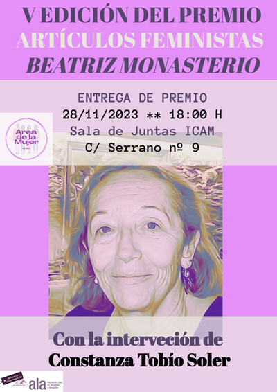Premio ”Beatriz Monasterio”