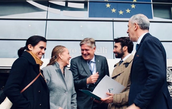 CEAJ en el Parlamento Europeo