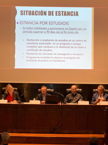 sección de Derecho de Extranjería del ReICAZ