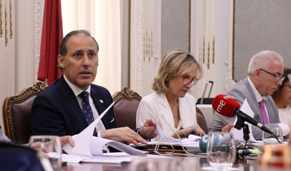 Eugenio Ribón, Isabel Winkels y Juan Manuel Mayllo