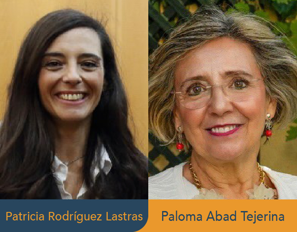 Patricia Rodríguez Lastras y Paloma Abad Tejerina