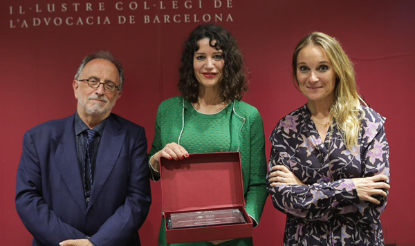Gloria Poyatos recibe el premio ‘Women Business & Justice European Forum 2023