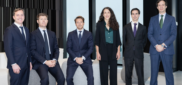 Jorge Masía, José Luis Romeu, José Ángel Nabal, Ana María Rodríguez, Daniel Olábarri y Rafael Fernández