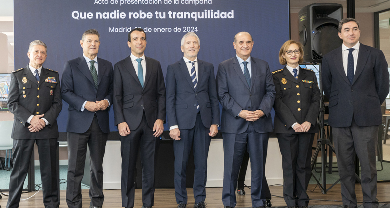 Juan Carlos Castro; Luis Peñarrocha; Luis del Pozo; Fernando Grande-Marlaska; Francisco Pardo Piqueras; Isabel Caballo Prieto y Juan Pardo