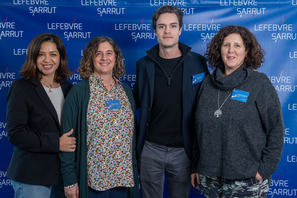 Liliana Tamayo, Déborah Cornejo, Javier Martín (CEO de Renaiss), Chus Figueiras