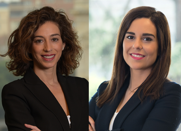 Cristina de Andrés y Elvira Coloma