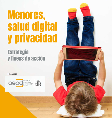 AEPD Estrategia global sobre menores, salud digital y privacidad