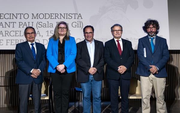 Sebastian Moralo, Montserrat Cerqueda, Enric Vinaixa, Alfonso Hernández y Carlos Hugo Preciado