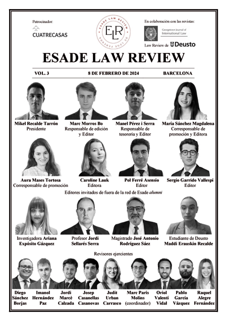 ESADE Law Review vol 3