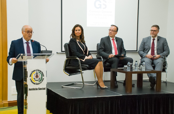 Joaquín Merchán, Ana María Orellana, Juan Fernández Henares y Aitor Cubo