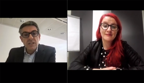 Óscar Torres y Alicia Feito