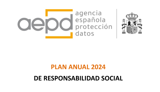 Plan de acción en materia de Responsabilidad Social 2024 de la AEPD