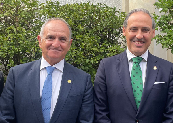 Jesús M. Sánchez García y Eugenio Ribón Seisdedos