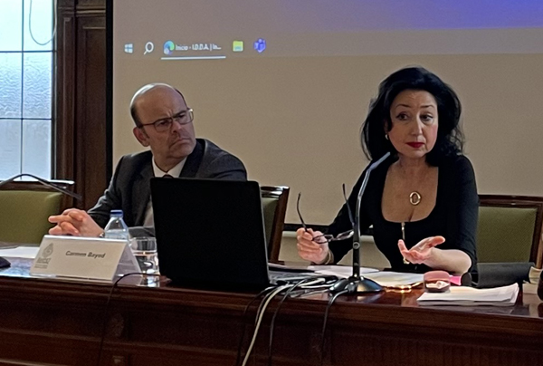 José Luis Artero y Carmina Bayod