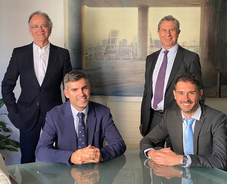 Manuel Montes, Marcos Rodríguez, Luis Naranjo y Sergio Bravo